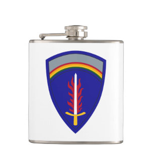 Army Europe USAREUR Insigne Heupfles