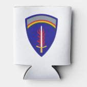Army Europe USAREUR Insignia Blikjeskoeler (Voorkant)