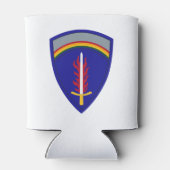 Army Europe USAREUR Insignia Blikjeskoeler (Achterkant)