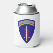 Army Europe USAREUR Insignia Blikjeskoeler (Blikje Achterkant)