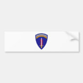 Army Europe USAREUR Insignia Bumpersticker (Voorkant)