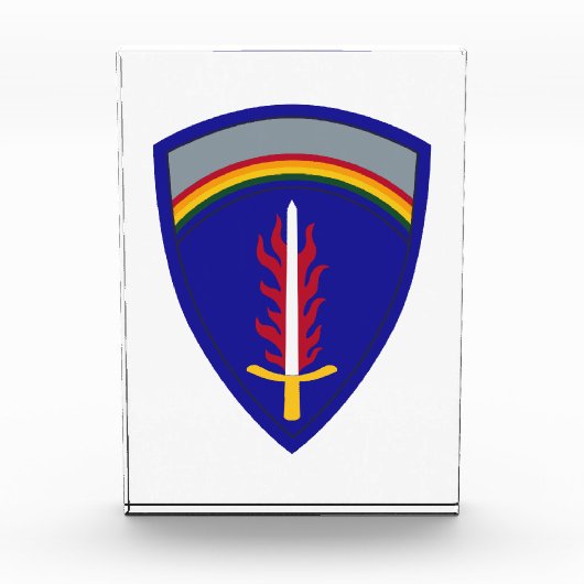 Army Europe USAREUR Insignia Fotoblokken (Voorkant)