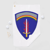 Army Europe USAREUR Insignia Golfhanddoek (Insitu)