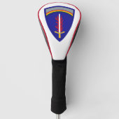 Army Europe USAREUR Insignia Golfheadcover (Voorkant)