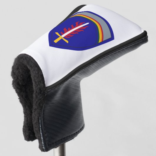 Army Europe USAREUR Insignia Golfheadcover (3/4 voorkant)