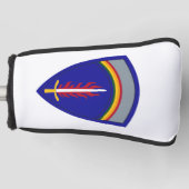 Army Europe USAREUR Insignia Golfheadcover (Voorkant)