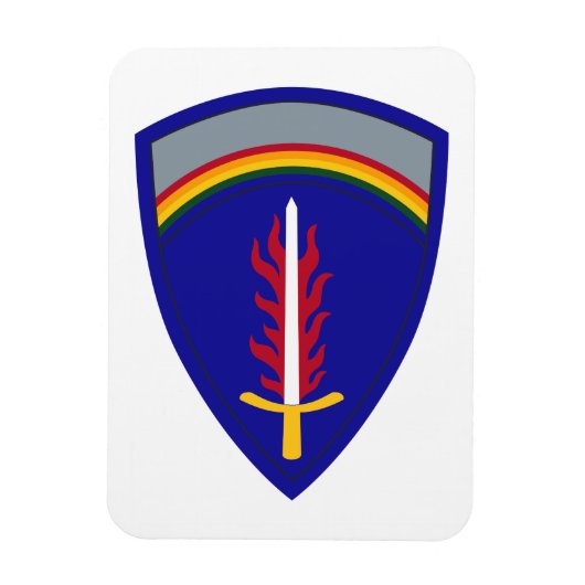 Army Europe USAREUR Insignia Magneet (Verticaal)