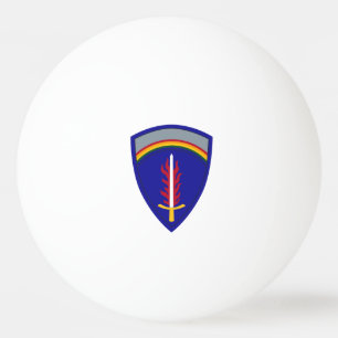Army Europe USAREUR Insignia Pingpongbal