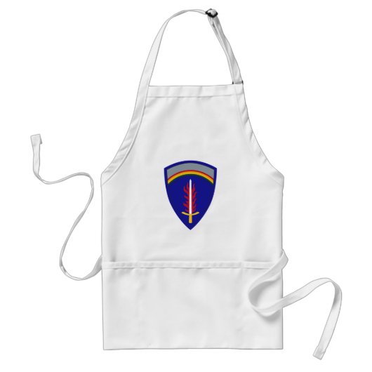 Army Europe USAREUR Insignia Standaard Schort (Voorkant)