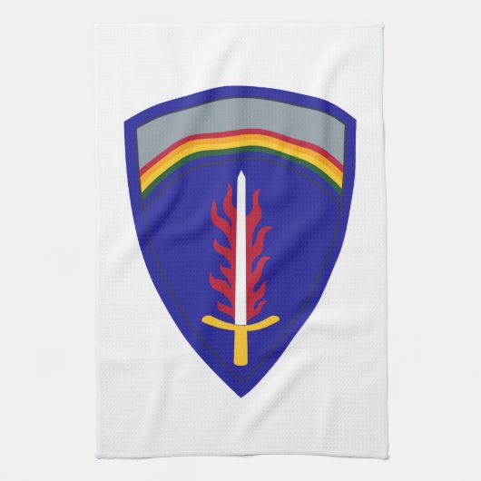 Army Europe USAREUR Insignia Theedoek (Verticaal)