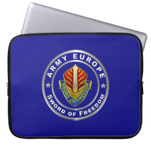 Army Europe USAREUR Laptop Sleeve
