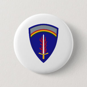 Army Europe USAREUR Ronde Button 5,7 Cm