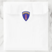 Army Europe USAREUR Ronde Sticker (Tas)