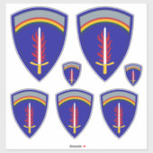 Army Europe USAREUR Sticker (Vel)