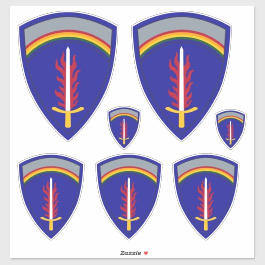 Army Europe USAREUR Sticker (Vel)