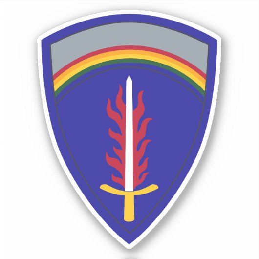 Army Europe USAREUR Sticker (Voorkant)
