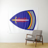 Army Europe USAREUR Wandkleed (In Situ (horizontaal))