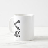 Army Field Artillery Branch Us Usa 1  Koffiemok (Voorkant links)