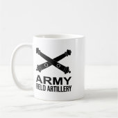 Army Field Artillery Branch Us Usa 1  Koffiemok (Links)