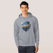 Army Flag Shield Hoodie (Voorkant volledig)