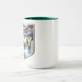 Army Flag Shield Mok (Midden)