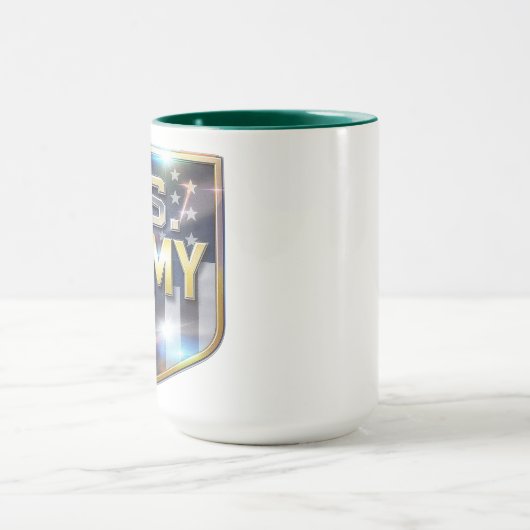 Army Flag Shield Mok (Midden)