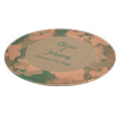 Army Floral Green Snijplank (Hoek)