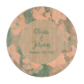 Army Floral Green Snijplank (Voorkant)