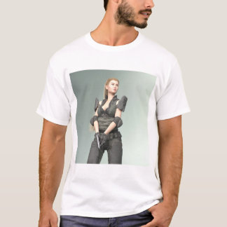 Army Girl 3 - Kunstprint T-shirt