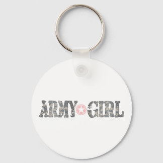 Army girl sleutelhanger