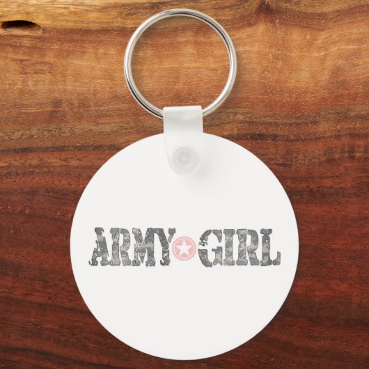 Army girl sleutelhanger (Voorkant)