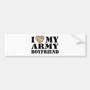 Army Girlfriend Bumpersticker