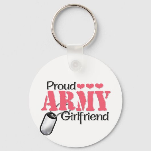 Army Girlfriend Sleutelhanger (Voorkant)