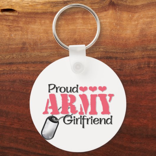Army Girlfriend Sleutelhanger (Voorkant)
