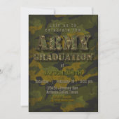 Army Graduation- Military - Soldier  Kaart (Voorkant)