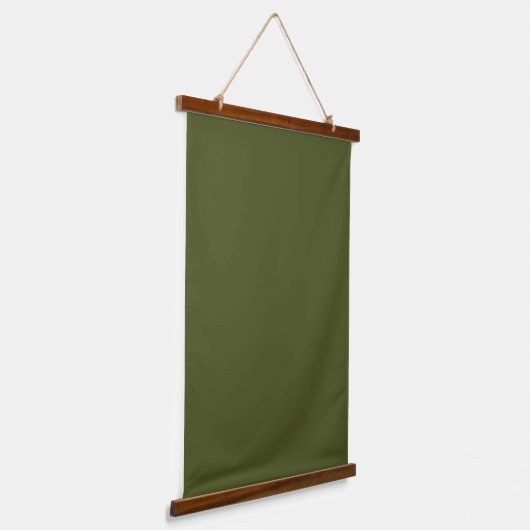 Army Green 26"x36" Vertical Hangend Wandkleed (Gebogen)