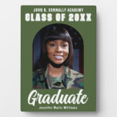 Army Green Afstuderen Arch 2023 Afstuderen Foto Fotoplaat (voorkant)