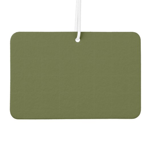 Army Green Air Freshener Luchtverfrisser (Achterkant)