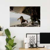 Army Green Berets Poster (Thuiskantoor)