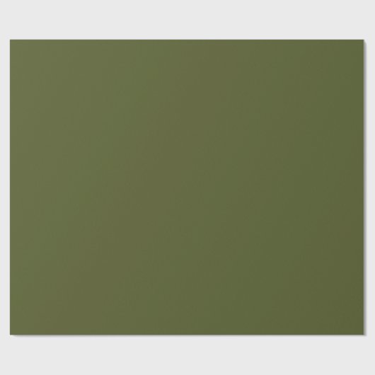 Army Green Cadeaupapier (Vlak)