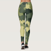 Army Green Camo Leggings (Achterkant)