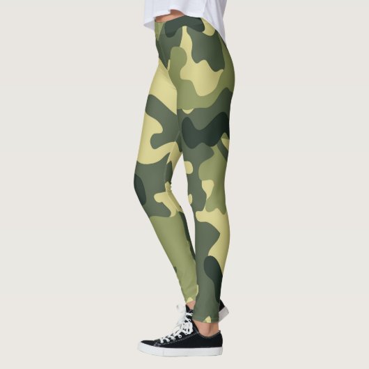 Army Green Camo Leggings (Links)