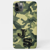 Army Green Camouflage iPhone 11 Pro Max Hoesje (Achterkant)