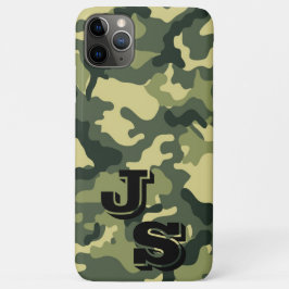 Army Green Camouflage iPhone 11 Pro Max Hoesje