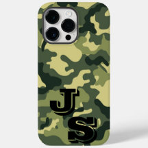 Army Green Camouflage iPhone 14 Pro Max Hoesje