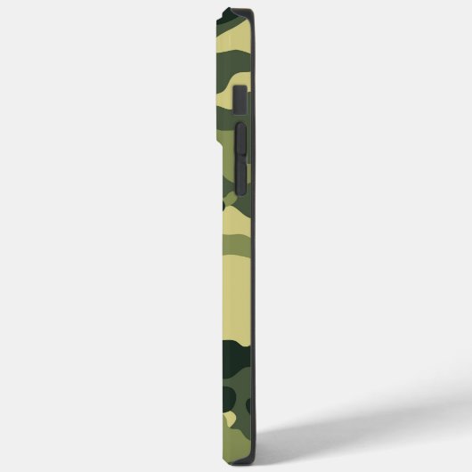 Army Green Camouflage iPhone 14 Pro Max Hoesje (Achterkant / Links)