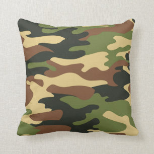 Army Green Camouflage Pattern Kussen