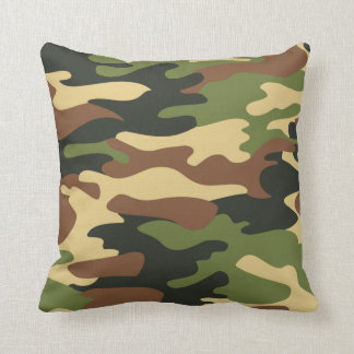 Army Green Camouflage Pattern Kussen