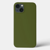 Army Green Case-Mate iPhone Case (Achterkant)