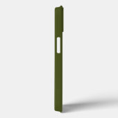 Army Green Case-Mate iPhone Case (Achterkant / Rechts)
